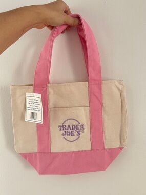 Trader Joe’s Pink Mini Tote!